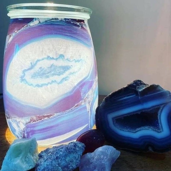 Scentsy Blue Agate Warmer *DISCONTINUED*💙 - Picture 1 of 7
